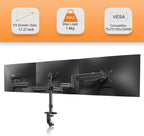 Triple Monitor Mount Stand for 3 Monitors Adjustable