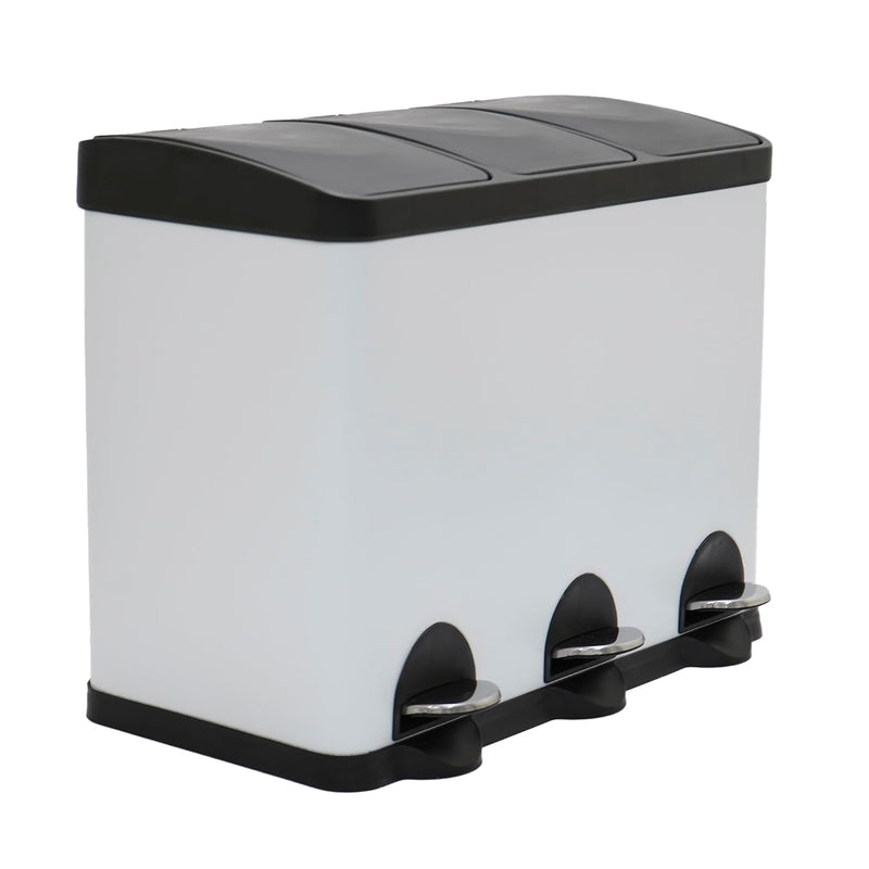 Triple Pedal Bin 45 Litres Mod