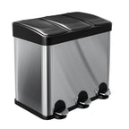 Triple Pedal Bin 45 Litres Mod