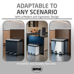 Triple Pedal Bin 45 Litres Mod