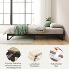 Trisha Heavy Duty Low Profile Platform Bed Frame