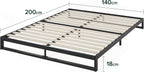 Trisha Heavy Duty Low Profile Platform Bed Frame