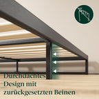Trisha Heavy Duty Low Profile Platform Bed Frame