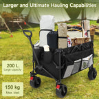 Trolley 200L Folding Cart 150KG