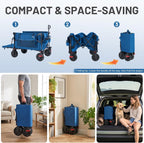 Trolley 400L with Tailgate Folding Camping