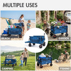 Trolley 400L with Tailgate Folding Camping