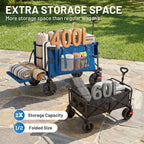 Trolley 400L with Tailgate Folding Camping