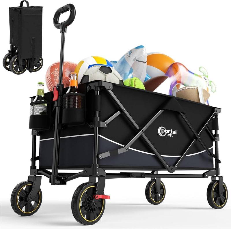 Festival Trolley on Wheels Camping Cart with Brakes