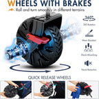 Trolley on Wheels for Sand 200L with Brakes