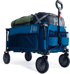 Trolley on Wheels with Adjustable Handle 200L Folding
