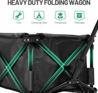 Trolley on Wheels with Adjustable Handle 200L Folding