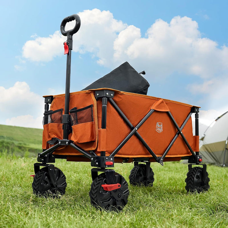 Festival Trolley on Wheels with Brakes 200L Foldable