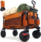 Trolley on Wheels with Brakes 200L Foldable Camping