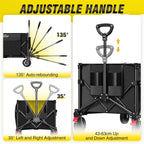 Trolley with Expandable Tailgate 140L