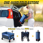 Trolley with Expandable Tailgate 140L