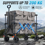 Trolley with Expandable Tailgate 140L