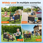 Trolley with Expandable Tailgate 140L