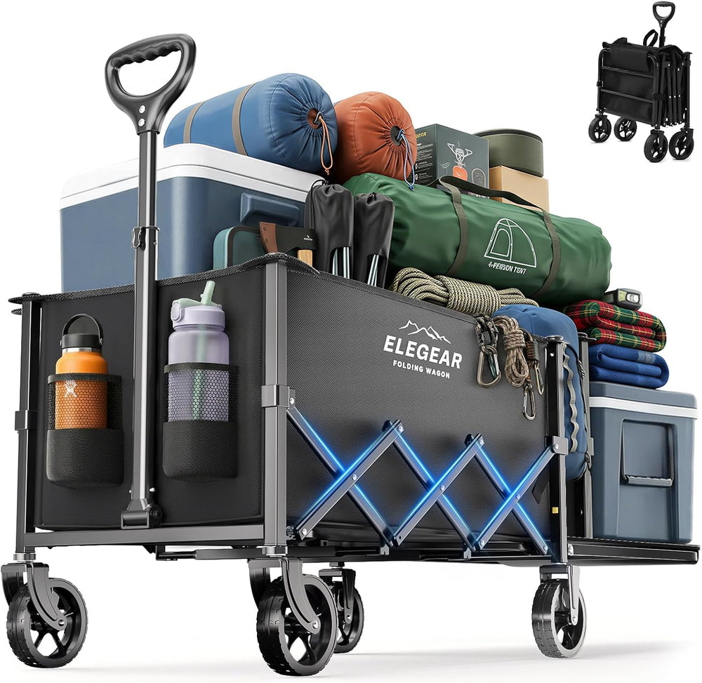Trolley with Expandable Tailgate 140L