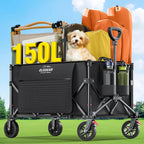 Trolley with Expandable Tailgate 140L