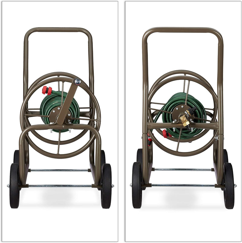 Hose Trolley Xl Mobile Portable Reel Metal