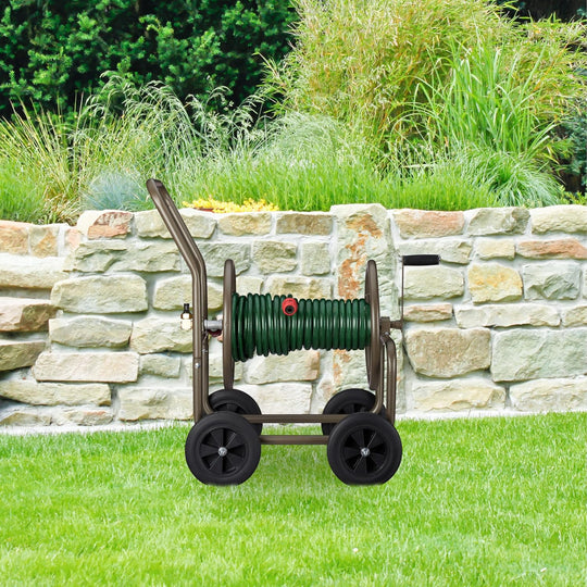 Hose Trolley Xl Mobile Portable Reel Metal