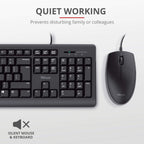 Trust Ymo Ii Silent Wireless Keyboard and Mouse