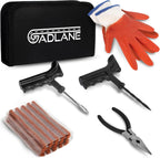Tubeless Tyre Puncture Repair Kit 7 Pcs Flat