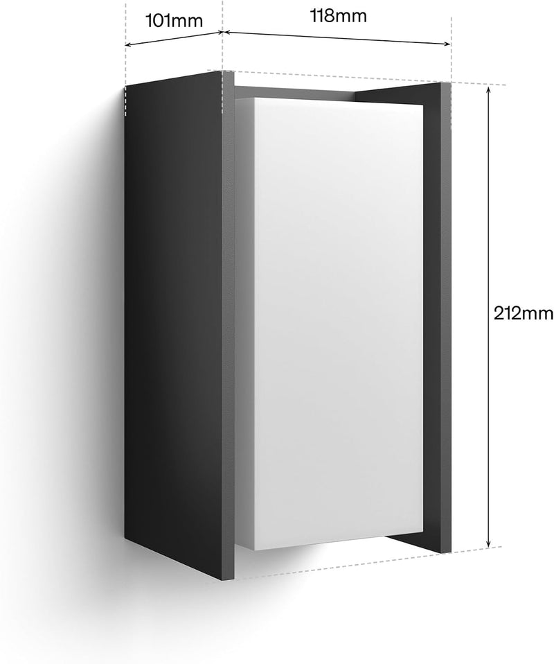 Turaco LED Smart Outdoor Wall Light Works