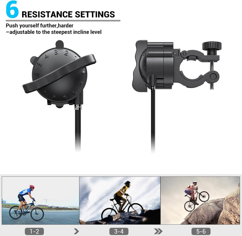 Turbo Trainer Magnetic Stationary Bike for 26-28" 700c