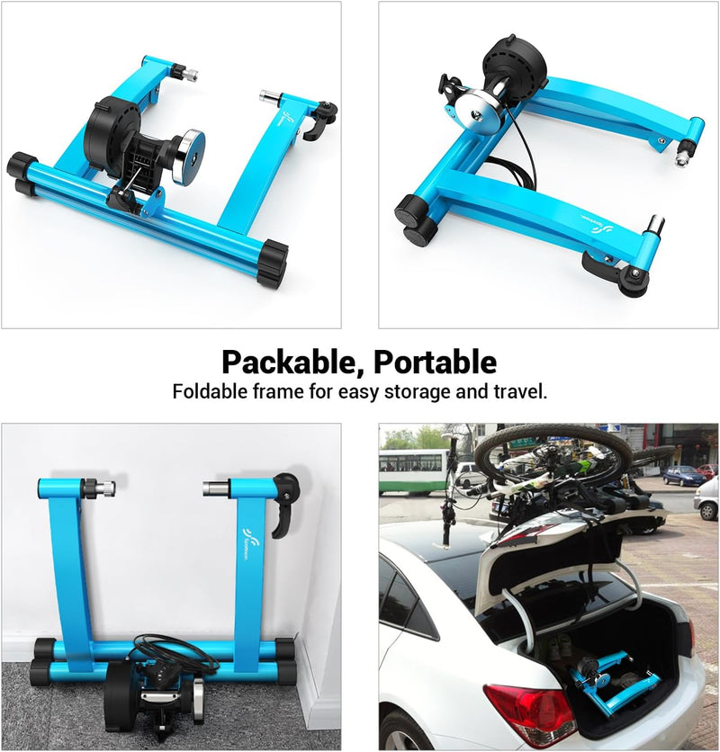 Turbo Trainer Magnetic Stationary Bike for 26-28" 700c