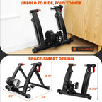 Turbo Trainer Magnetic Stationary Bike for 26-28" 700c