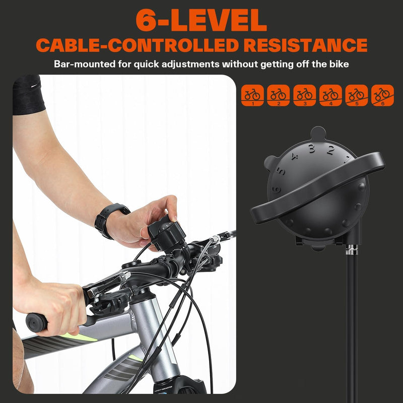 Turbo Trainer Magnetic Stationary Bike for 26-28" 700c
