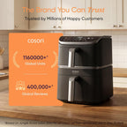Turboblaze Air Fryer 6L Dc Motor