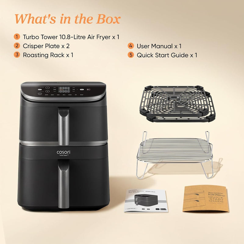 Turboblaze Air Fryer 6L Dc Motor