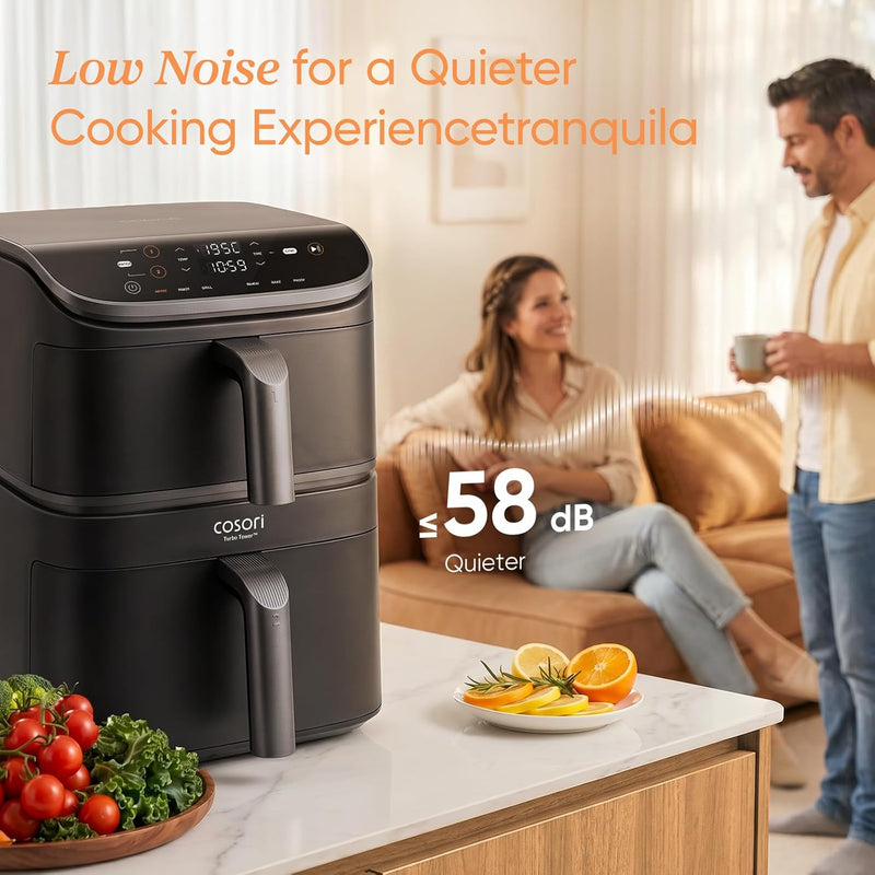 Turboblaze Air Fryer 6L Dc Motor