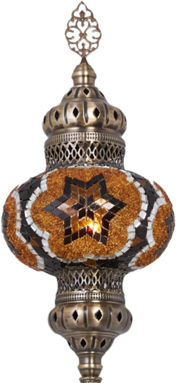 Turkish Moroccan Mosaic Boho Bohemian Colourful Handmade Accent