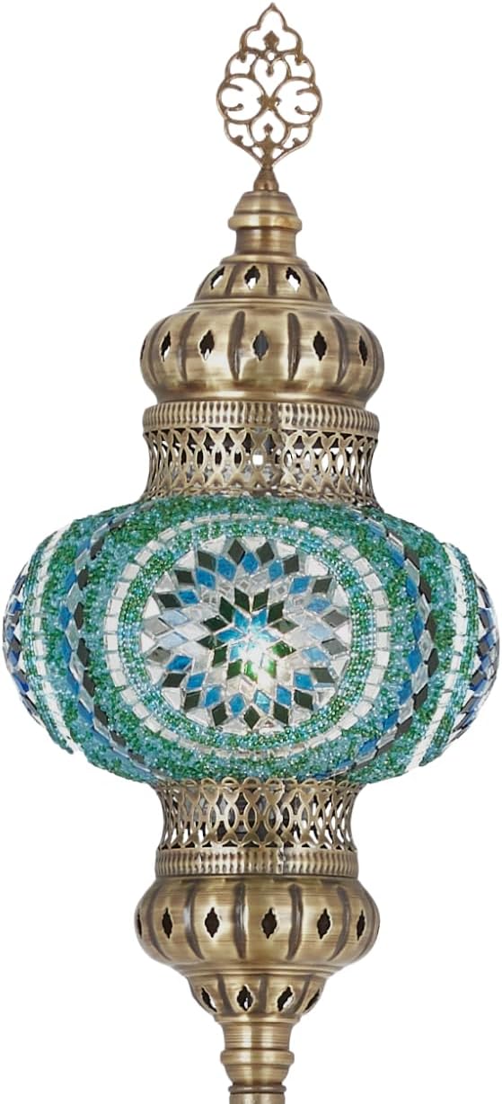 Turkish Moroccan Mosaic Boho Bohemian Colourful Handmade Accent