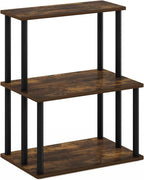 Turn-N-Tube Bakers Rack with Wheels 4-Tier Kitchen Storage