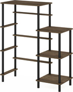 Turn-N-Tube Bakers Rack with Wheels 4-Tier Kitchen Storage