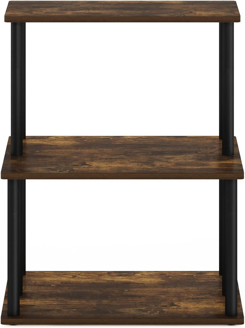 Turn-N-Tube Bakers Rack with Wheels 4-Tier Kitchen Storage