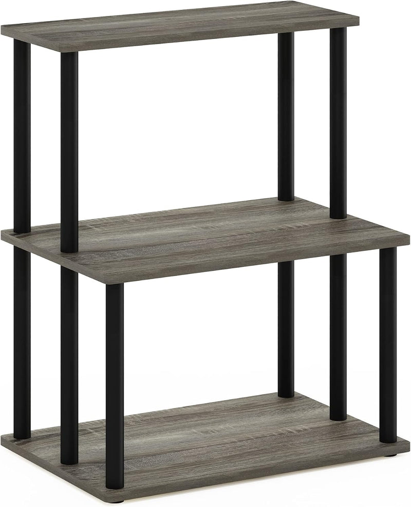 Turn-N-Tube Bakers Rack with Wheels 4-Tier Kitchen Storage