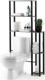 Turn-N-Tube Over the Toilet Storage 5-Shelf Organiser