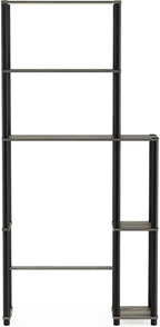 Turn-N-Tube Over the Toilet Storage 5-Shelf Organiser
