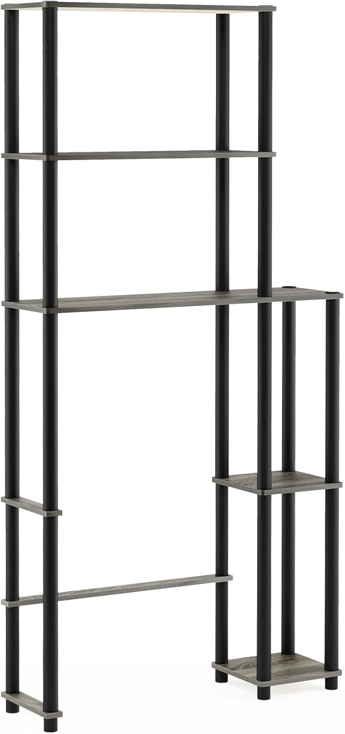 Turn-N-Tube Over the Toilet Storage 5-Shelf Organiser