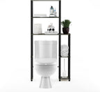 Turn-N-Tube Over the Toilet Storage 5-Shelf Organiser