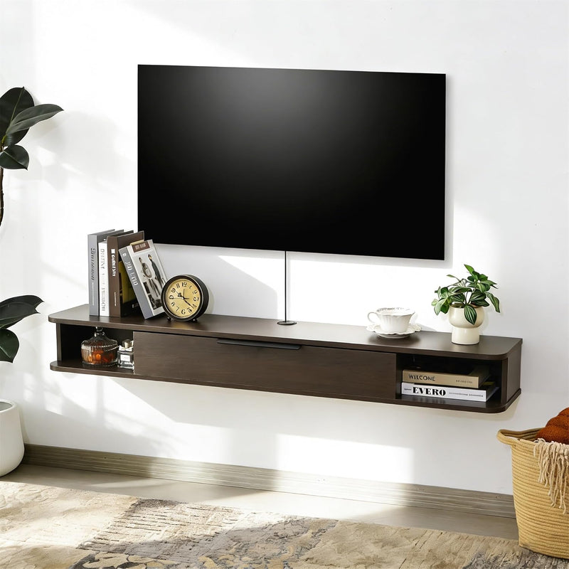 TV Cabinet Stand 140CM Floating Media Console Under