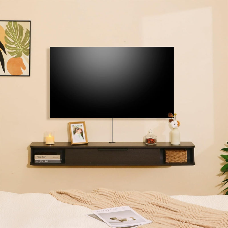 TV Cabinet Stand 140CM Floating Media Console Under