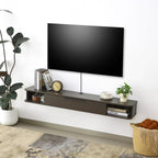 TV Cabinet Stand 140CM Floating Media Console Under