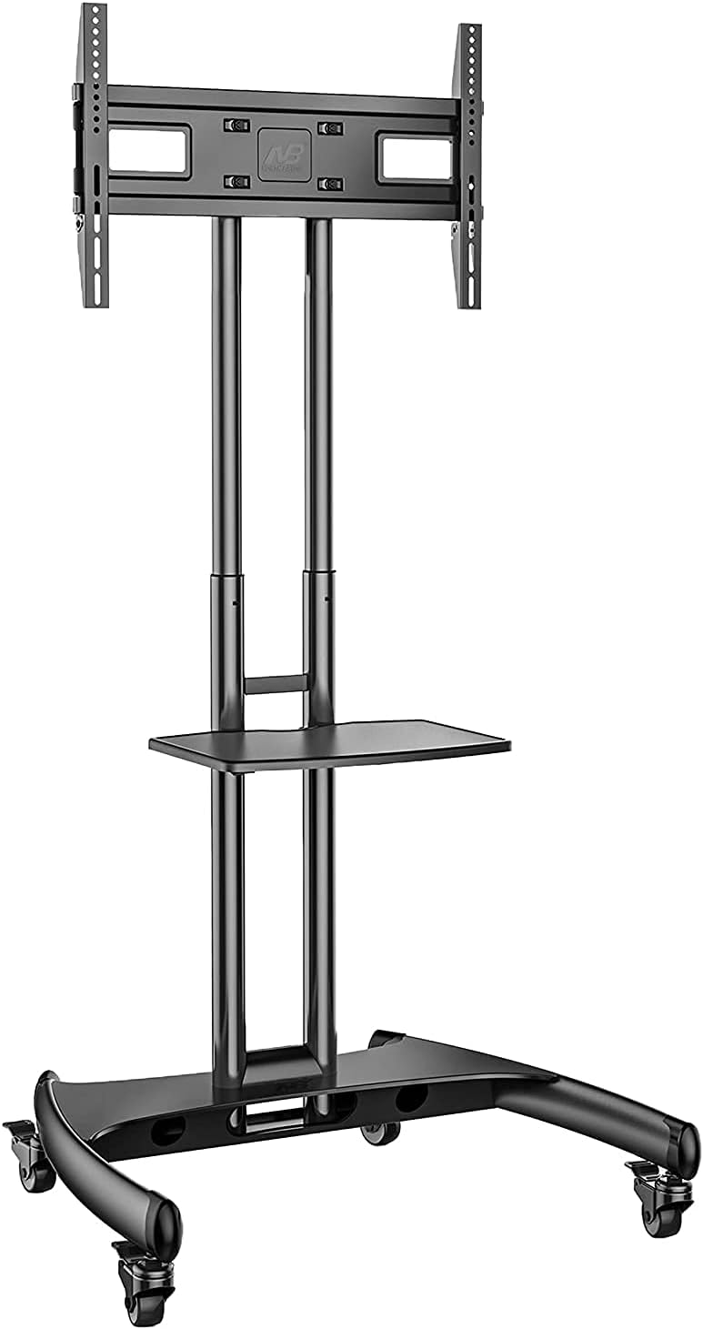 TV Cart Stand with Caster Swivel Foot
