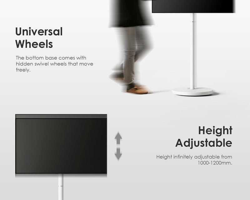 TV Floor Stand for 24-48 Inch Minimalism Corner